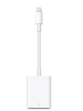 Apple Lightning to SD Card Camera Reader
